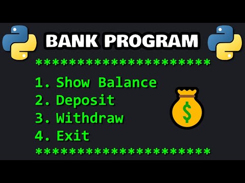 Let's code a beginners Python BANKING PROGRAM 💰