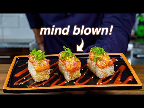 Homemade Spicy Tuna On Crispy Sushi Rice Will Blow Your Mind
