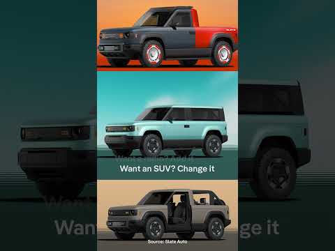 Slate Pickup: An Affordable American Electric Truck! #slateauto #pickup