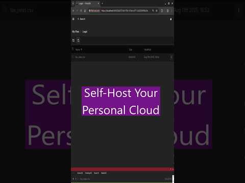 How to Create Your Own Personal Cloud in Minutes! | Hoodik Setup
