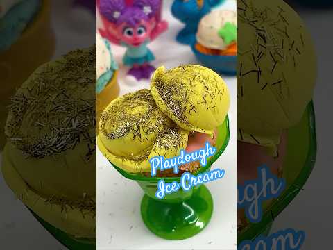 Playdough Ice Cream šØ #PlaydoughVideos #PlayDoh #IceCream