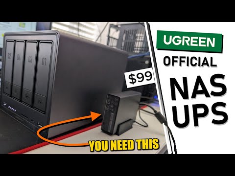 UGREEN US3000 NAS UPS Review - FINALLY, FINALLY, FINALLY!