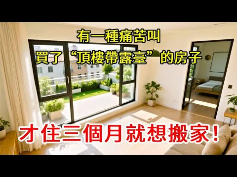 有一種痛苦叫買了“頂樓帶露臺”的房子,才住三個月就想搬家【小東聊家裝】
