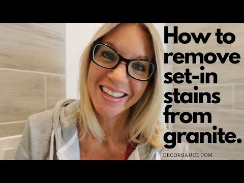 Your granite is ruined!! J/K I'll teach you how to fix it | DecorSauce