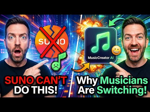 Suno Can’t Do THIS: Why Musicians Are Switching to MusicCreator AI