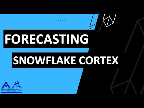 Unveiling the Future with Forecasting | Snowflake Cortex ML