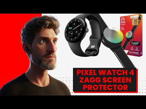 Zagg Invisible Shield Screen Protector Install Pixel Watch 4 ⌚ 45mm 5 ⭐ Review 