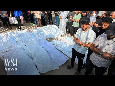 Israeli Troops Fire at Palestinians Near Aid Distribution Point | WSJ News