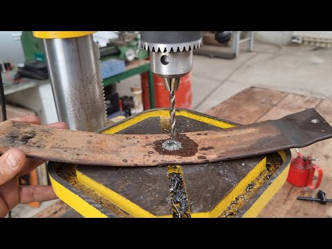 How to drill hardened spring steel without damaging the drill bits