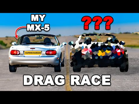 I supercharged my MX-5 to beat THIS!