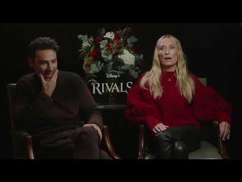 Rivals stars Aidan Turner and Victoria Smurfit chat about leaving their characters on set and Bond!
