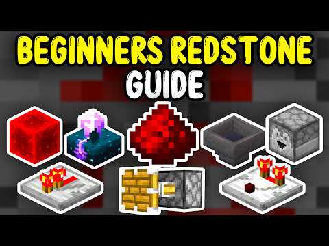 The ONLY REDSTONE GUIDE You Need! Minecraft Bedrock 1.21+!