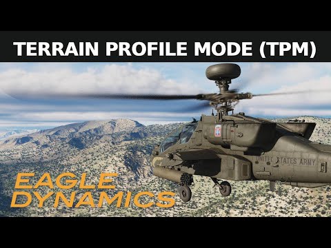 DCS: AH-64D | Terrain Profile Mode on MPD