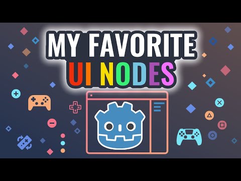 How I use Godot Nodes to make my UIs - Godot Tutorial
