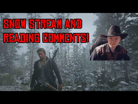 Reading Comments And Snow Stream In Red Dead Online!