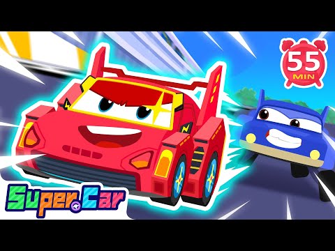 旋風的特訓開始啦！🏋️‍♂️💨 | 超級汽車變身大挑戰 🚗🔥 | 幼兒故事 🎶 | 超級汽車