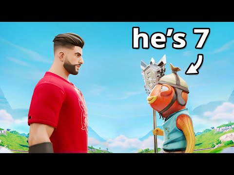 Can I Beat Fortnite's YOUNGEST Pro Player?