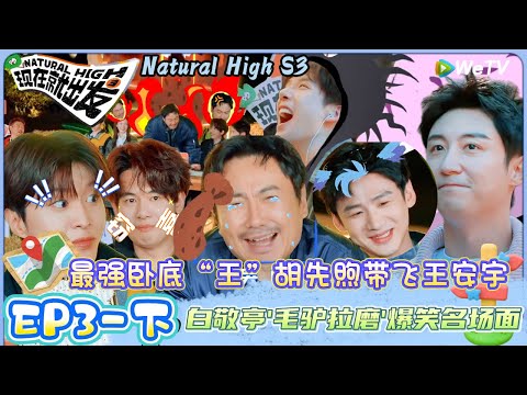 【现在就出发 第3季】EP3-下完整版：白敬亭'毛驴拉磨'爆笑名场面~最强卧底胡先煦带飞王安宇！| Natural HighS3#现在就出发 #综艺#沈腾#白敬亭#王安宇#黄景瑜#范丞丞