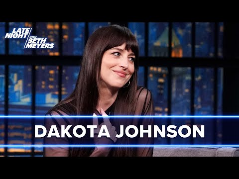 Dakota Johnson on Taking a Dramatic Tumble at SNL and Starring in Materialists with Pedro Pascal