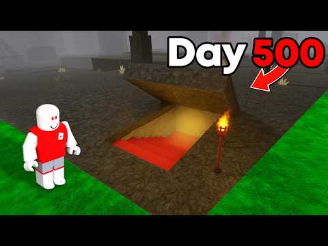 I Built A SECRET VOLCANO BASE in 99 Nights in The Forest!