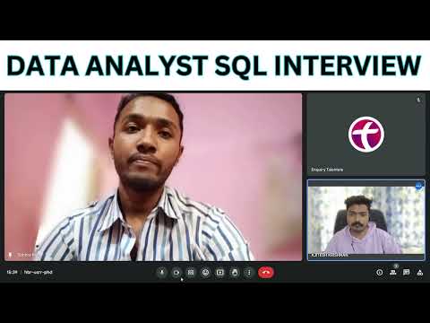 Data Analyst live Mock Interview | SQL | Power BI | Data Science - Must Watch!!