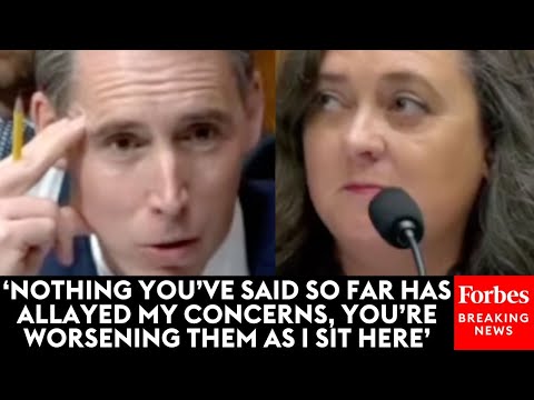 'Does That Seem Like A Problem?': Josh Hawley Spars With NLRB Nom Over Captive Audience Meetings