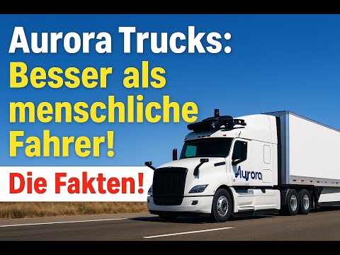Aurora Robotrucks erklärt: Was Radar & LiDAR besser können als Kameras.