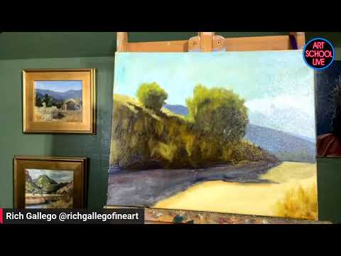 Transform Abstract Shapes into Stunning Art: Painting Process Revealed with Rich Gallego