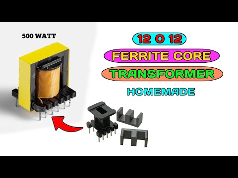 How To Make Transformer || Ferrite Core Transformer Winding For Inverter #diy