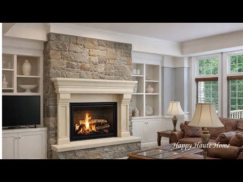 Stone Fireplace Renovation Ideas | Updating a Stone Fireplace