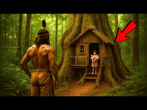 Un apache encontró una casa en el árbol y vio una escena que lo dejó impactado.