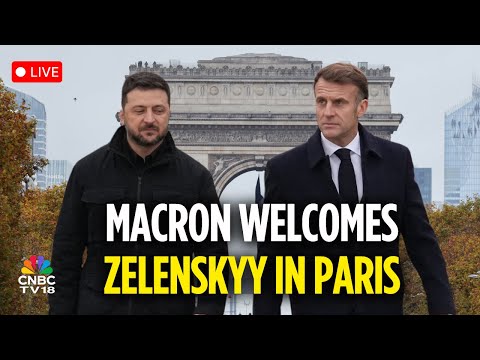 Watch LIVE: Macron Welcomes Zelenskyy In Paris Amid Ongoing Russia Ukraine War | NATO | N18G
