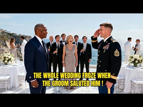 Everyone Mocked Black Man at the Wedding — Froze When the Groom Gave Him a Command Salute