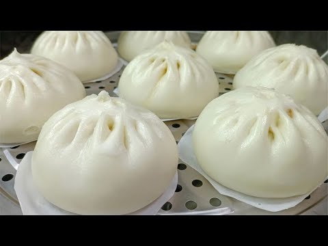 蒸包子最忌提前发面！教你一招，又白又松软不塌陷，新手一次成功