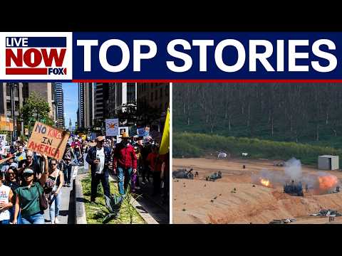 LIVE: 12 US troops injured in Iran strike, Houthis strike Israel, 'No Kings' protests nationwide