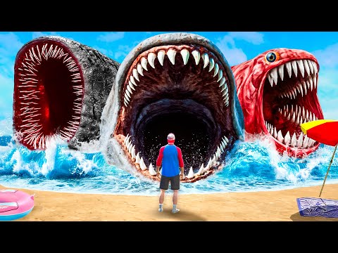 Ich JAGE alle SEE MONSTER in GTA 5!