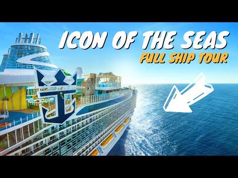 Icon of the Seas | Full Walkthrough Ship Tour & Review 4K | Royal Caribbean Cruise Line