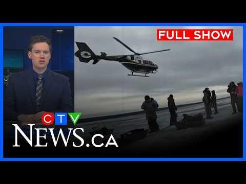Anglers rescued from Georgian Bay ice floe | CTV News Windsor at 11, Mon. March 9, 2026