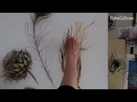 'Draw' with pastels and Conté Crayons