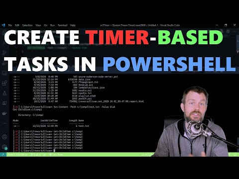 Run Tasks on Timers in PowerShell