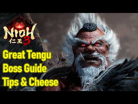 Nioh 3 Great Tengu Boss Guide, Tips And Cheese Strategy, How to Beat Great Tengu Easily
