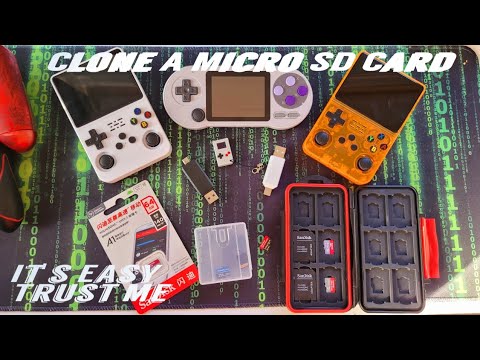 Clone or Copy A Micro SD Card Easy Walk Through