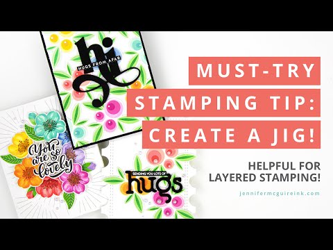 Must-Try Tip: Create a Stamping Jig!