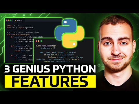 Learn These 3 GENUIS Python Features