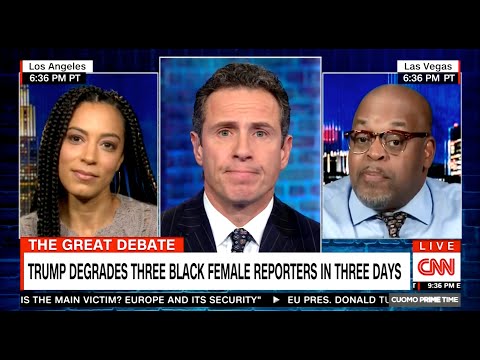 Angela Rye talks with Chris Cuomo and Niger Innis on Trump's recent attacks on Black journalists