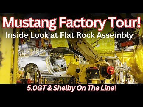 Inside the Mustang Plant! | Exclusive: Ford's Go From Sheet Metal to GTs and Shelbys—Unseen Footage!
