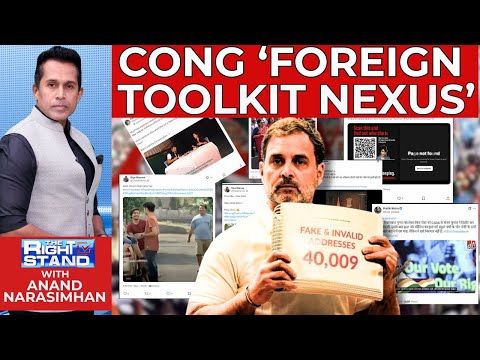 Cong'Foreign Toolkit Nexus' Exposed: Vote Chori Conspiracy Run From Foreign Soil? | #The RightStand