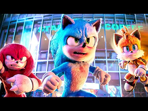 All the Best "Team Sonic" Moments from Sonic 1 + 2 + 3 | All Sonic New Characters ⚡ 4K