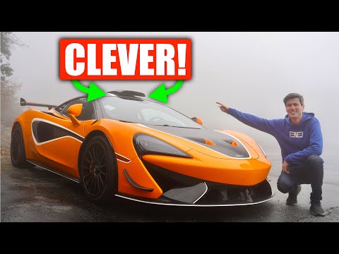 The Clever Engineering Of McLaren's Roof Scoop