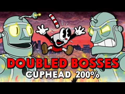 Can I 200% COMPLETE Cuphead BUT Every BOSS Is DOUBLED? (Expert Mode)